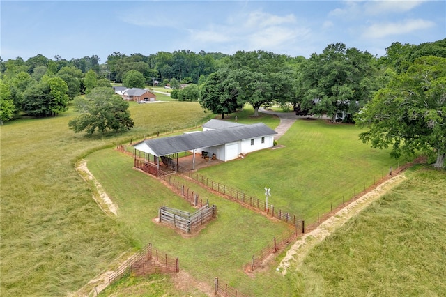 1142 Fox Squirrel Ridge Rd, Pickens, SC 29671 - aerial view of sparsely populated area featuring agricultural land