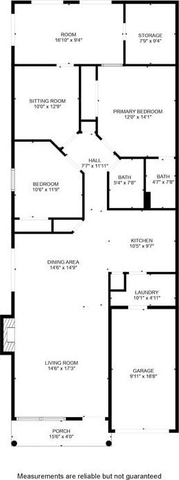 104 Brittania Cir, Anderson, SC 29621 - floor plan / room layout
