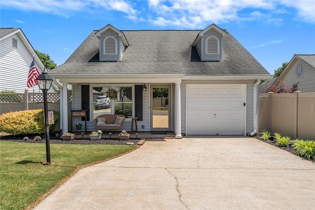 104 Brittania Cir, Anderson, SC 29621 - view of front facade featuring covered porch, concrete driveway, an attached garage, and roof with shingles