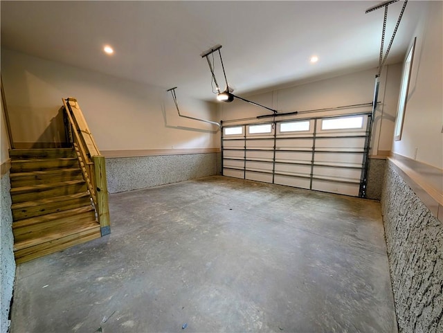 36 Pine Garden Way Dr, Salem, SC 29676 - garage with a garage door opener and recessed lighting