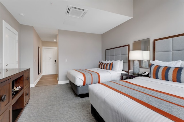 13500 Clemson Blvd Unit 3202, Seneca, SC 29678 - bedroom with attic access, carpet floors, and recessed lighting