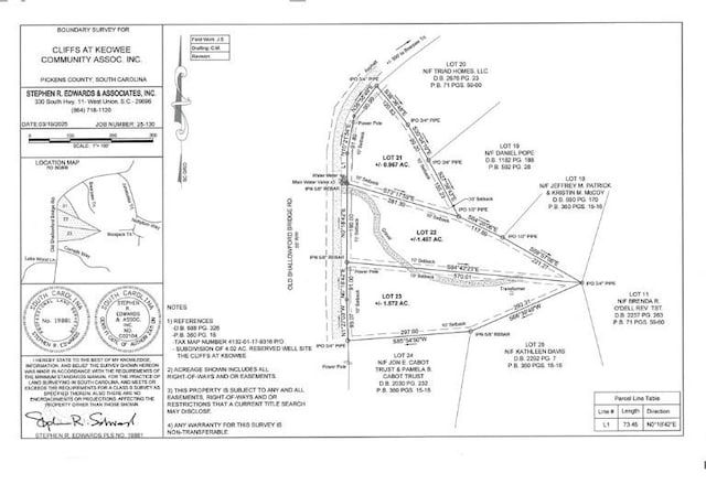 LOT21 Old Shallowford Bridge Rd, Sunset, SC 29685