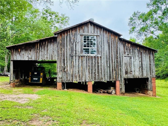 800 Holiday Dam Rd, Honea Path, SC 29654 - view of outbuilding featuring a carport