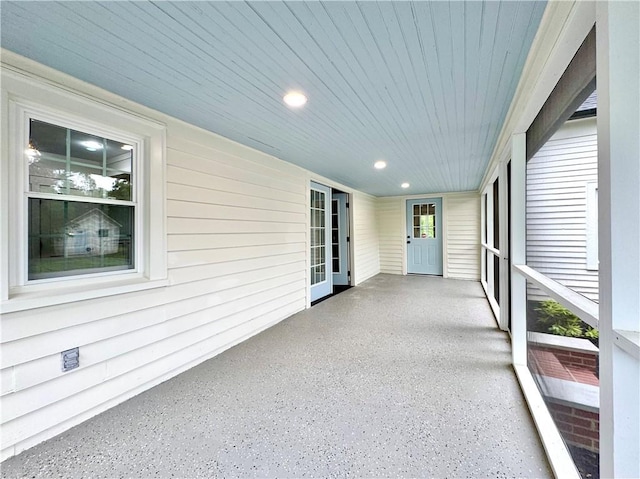 800 Holiday Dam Rd, Honea Path, SC 29654 - view of unfurnished sunroom