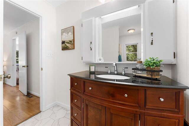 131 Shoreside Dr, Martin, GA 30557 - bathroom featuring vanity and baseboards