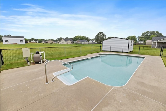 1014 Stoneham Cir, Anderson, SC 29626 - view of pool featuring a residential view and a patio