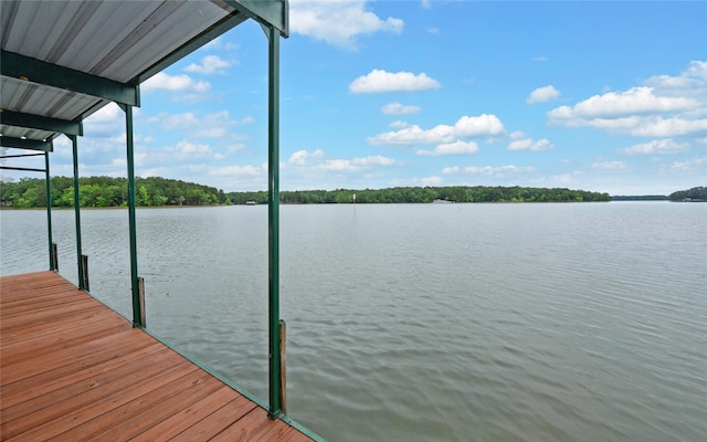 138 Grandview Ct, Hartwell, GA 30643 - dock area featuring a water view