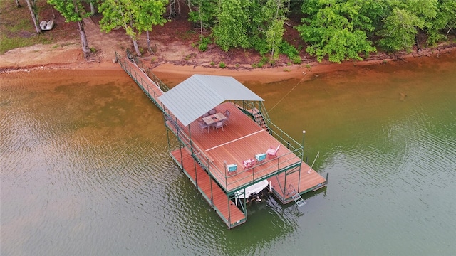 138 Grandview Ct, Hartwell, GA 30643 - view from above of property featuring a nearby body of water