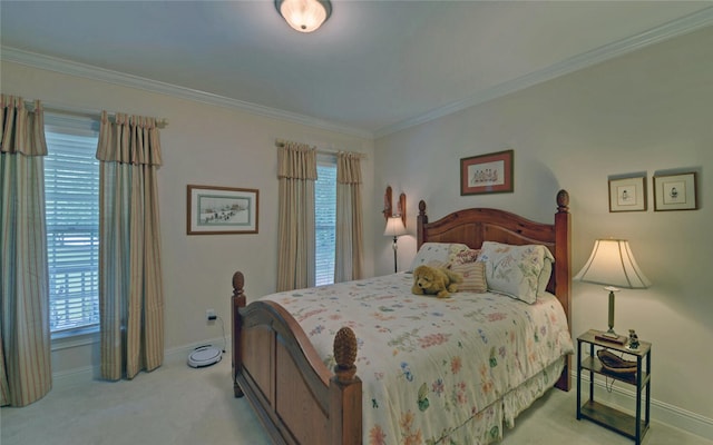138 Grandview Ct, Hartwell, GA 30643 - bedroom with baseboards, carpet, and crown molding