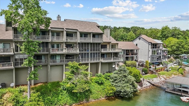 704 Loran Pointe Cir, Seneca, SC 29672 - view of property featuring a water view