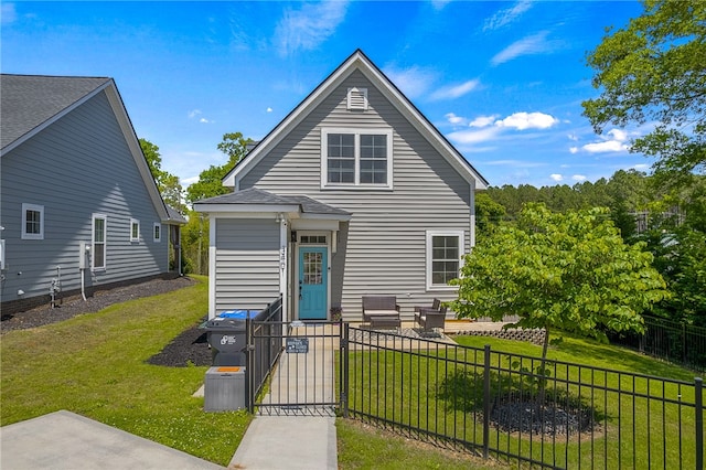 3401 Old Buncombe Rd, Greenville, SC 29617 - view of front of property featuring a gate and a shingled roof