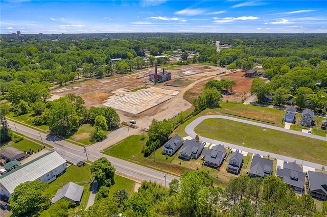 3401 Old Buncombe Rd, Greenville, SC 29617 - aerial perspective of suburban area featuring a forest