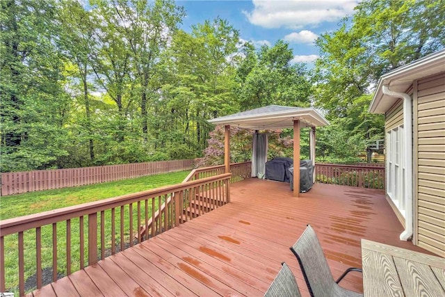 120 Red Maple Cir, Easley, SC 29642 - view of wooden terrace