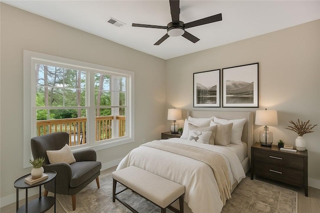 32 Pine Garden Way Dr, Salem, SC 29676 - bedroom featuring light wood finished floors and a ceiling fan