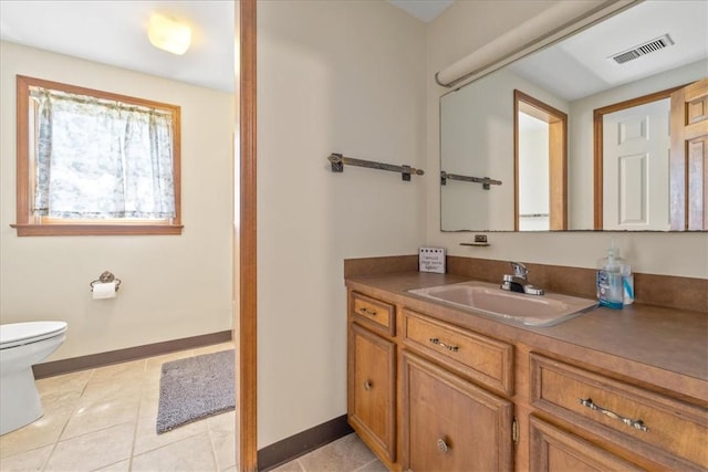 106 Emma Dr, Honea Path, SC 29654 - bathroom with vanity and tile patterned flooring