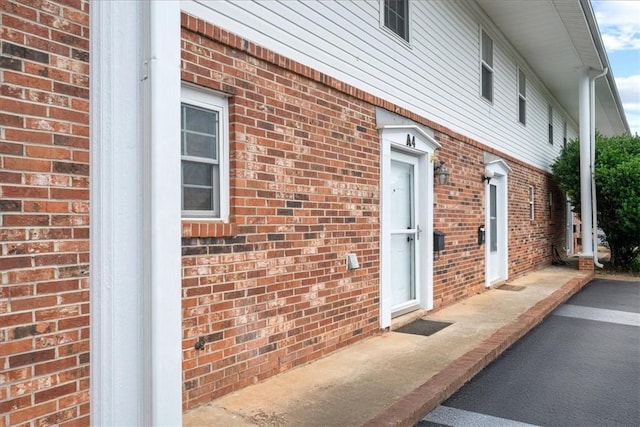 500 Concord Rd Unit A4, Anderson, SC 29621 - view of exterior entry featuring brick siding