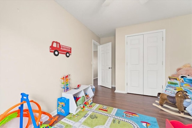 500 Concord Rd Unit A4, Anderson, SC 29621 - playroom with wood finished floors and baseboards
