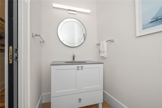 301 Augusta Way, Sunset, SC 29685 - bathroom with vanity and baseboards