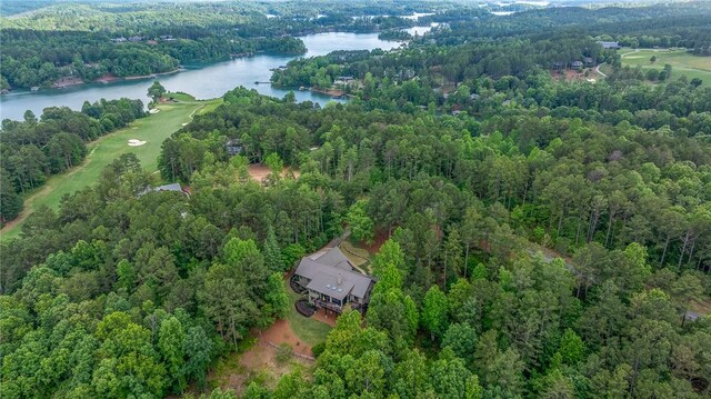 301 Augusta Way, Sunset, SC 29685 - view of property location with a large body of water and a forest