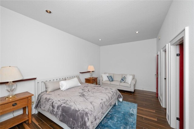 301 Augusta Way, Sunset, SC 29685 - bedroom with wood finished floors, recessed lighting, and baseboards