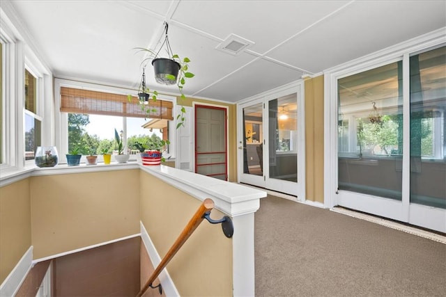 1122 Cox Rd, Anderson, SC 29621 - unfurnished sunroom with plenty of natural light