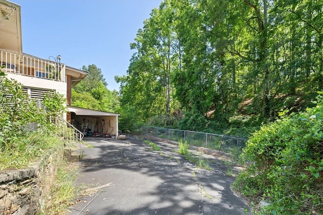 1122 Cox Rd, Anderson, SC 29621 - view of asphalt driveway