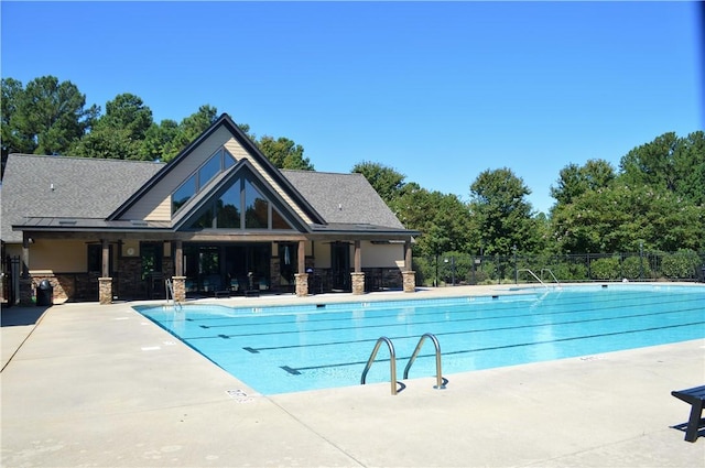 803 Gate View Ct, Seneca, SC 29672 - community pool with a patio area
