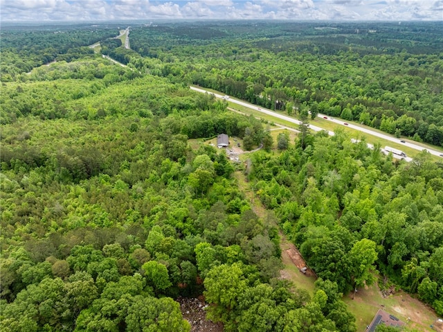 1225 Dogwood Ln, Clinton, SC 29325 - bird's eye view of a heavily wooded area