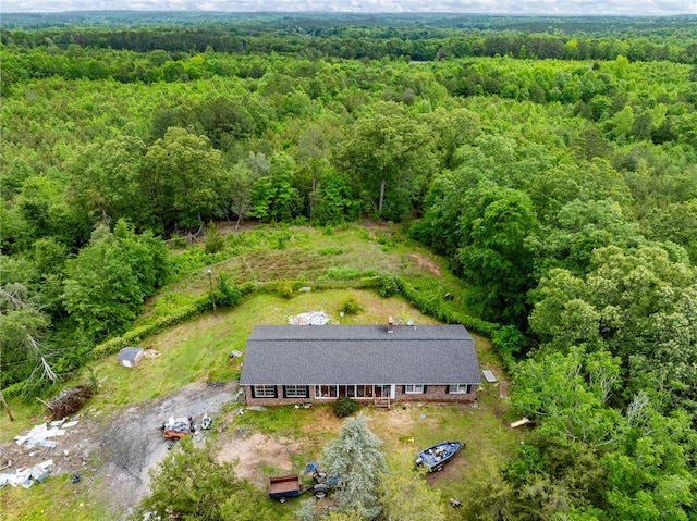 1225 Dogwood Ln, Clinton, SC 29325 - view of subject property with a forest