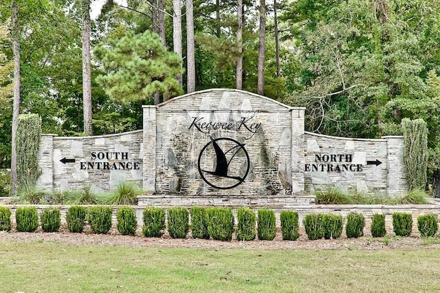 495 Tall Ship Dr Unit 340, Salem, SC 29676 - community sign with a yard and view of scattered trees