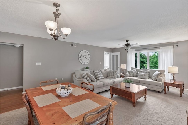 312 Northlake Dr, Anderson, SC 29625 - dining area featuring a ceiling fan and baseboards