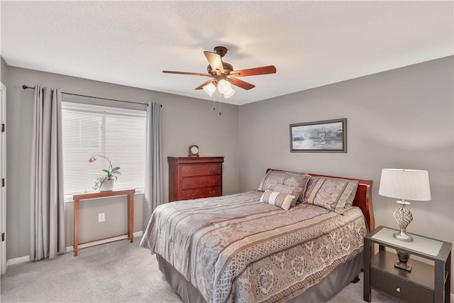 312 Northlake Dr, Anderson, SC 29625 - bedroom with light colored carpet and a ceiling fan