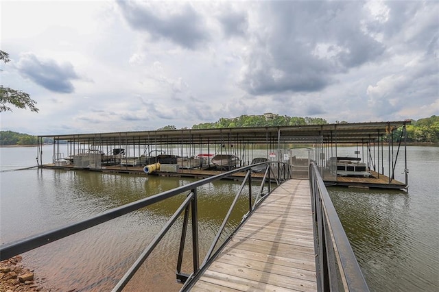 312 Northlake Dr, Anderson, SC 29625 - dock featuring a water view