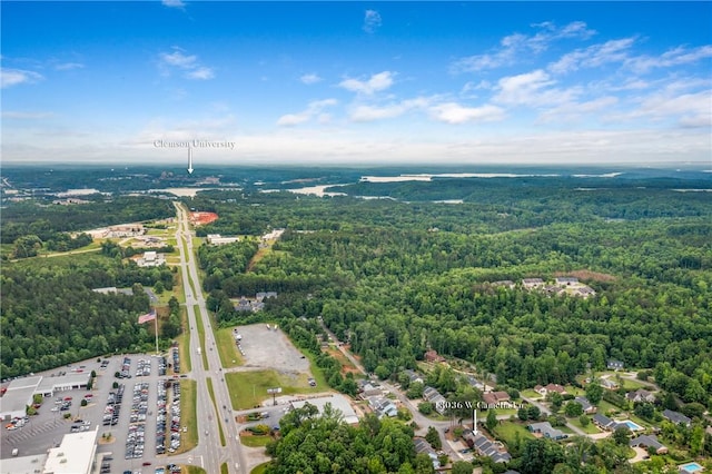 13036 W Camelia Ln, Seneca, SC 29678 - aerial view of property and surrounding area with a forest