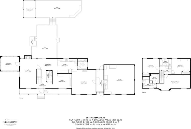 101 Long View Ln, Pickens, SC 29671 - floor plan / room layout