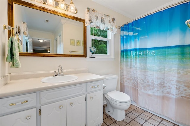 101 Long View Ln, Pickens, SC 29671 - full bath featuring vanity, toilet, and curtained shower
