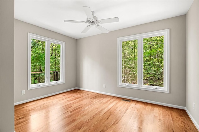307 Warbranch Rd, Central, SC 29630 - spare room featuring healthy amount of natural light, baseboards, and wood finished floors