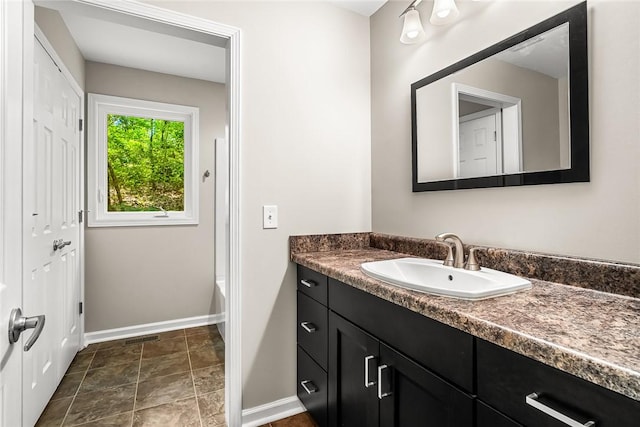 307 Warbranch Rd, Central, SC 29630 - full bath with vanity and baseboards