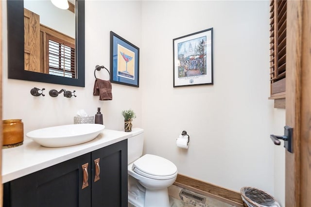127 Button Bush Trl, Six Mile, SC 29682 - half bath with vanity and toilet