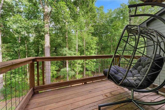 2000 Ridge Rd, Hartwell, GA 30643 - view of deck