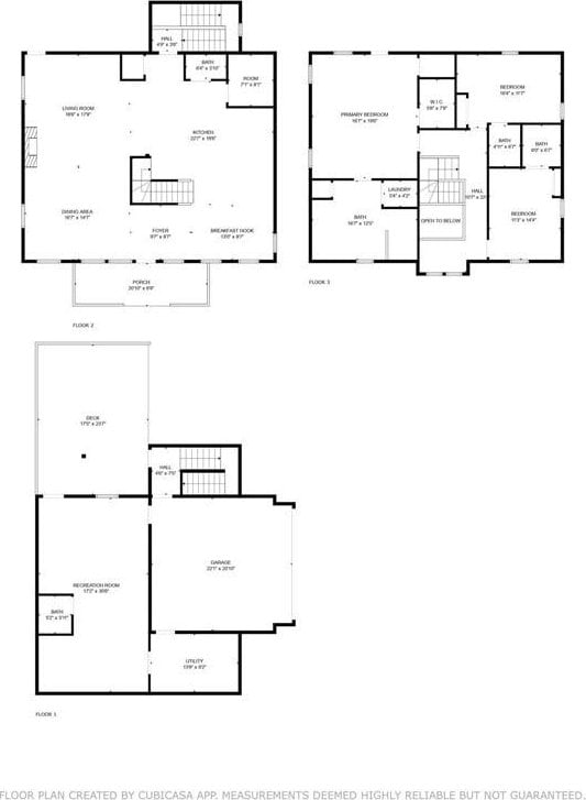 2000 Ridge Rd, Hartwell, GA 30643 - room layout