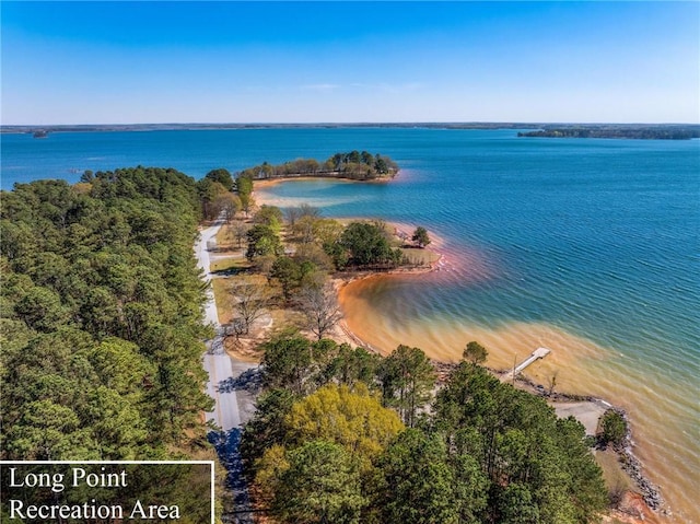 2000 Ridge Rd, Hartwell, GA 30643 - drone / aerial view of a large body of water