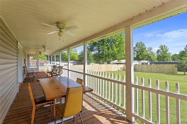 661 Playground Rd, Walhalla, SC 29691 - sunroom with ceiling fan, outdoor dining space, and plenty of natural light