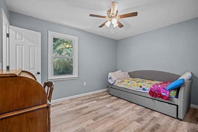 205 Partridge Ct, Anderson, SC 29625 - bedroom with wood finished floors, baseboards, and a ceiling fan