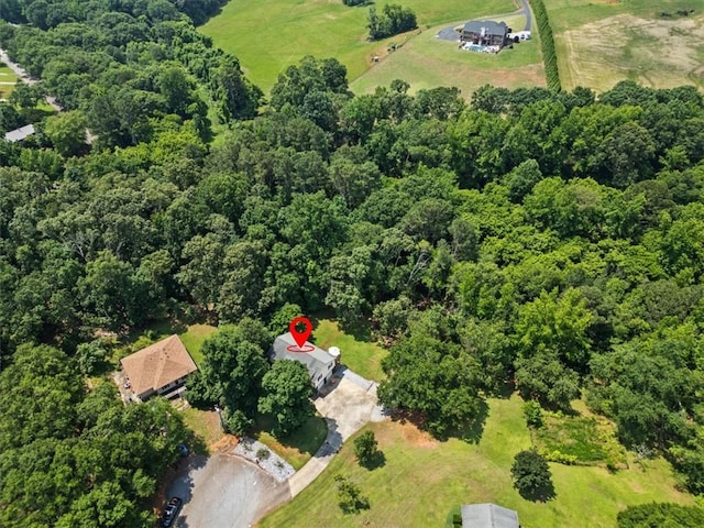 205 Partridge Ct, Anderson, SC 29625 - aerial view of property's location featuring a forest