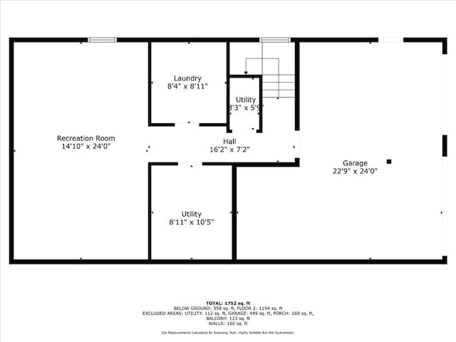 205 Partridge Ct, Anderson, SC 29625 - view of home floor plan
