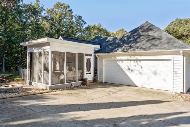 151 Hannah Cir, Anderson, SC 29621 - garage featuring driveway