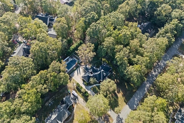 151 Hannah Cir, Anderson, SC 29621 - aerial view of property's location with a forest