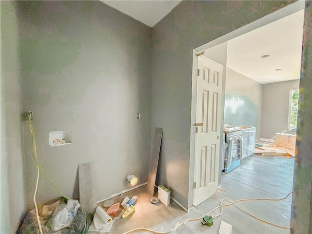 206 Highland Ave, Westminster, SC 29693 - bathroom with wood finished floors and baseboards