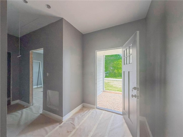 206 Highland Ave, Westminster, SC 29693 - entrance foyer with baseboards